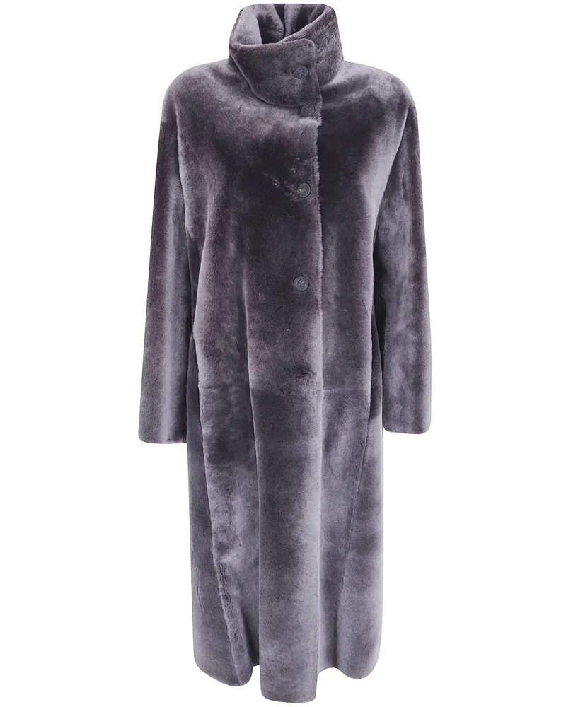 Giorgio Armani Coat Long Classic Trench Brown