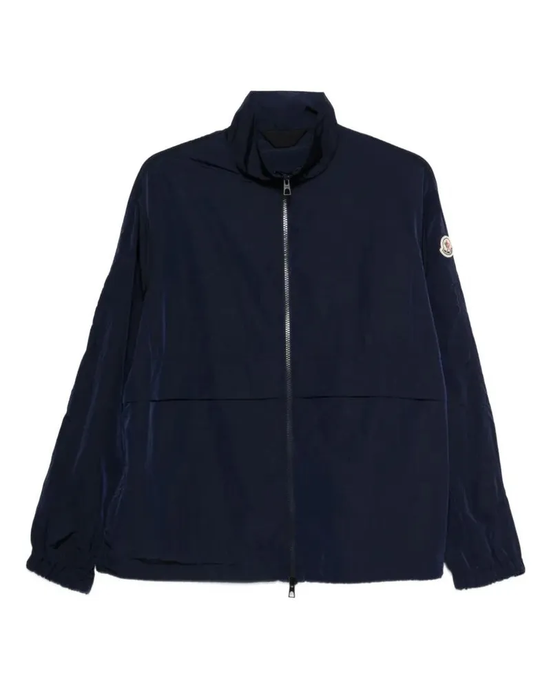 Moncler Rastaban" Washed Nylon Jacket Blue