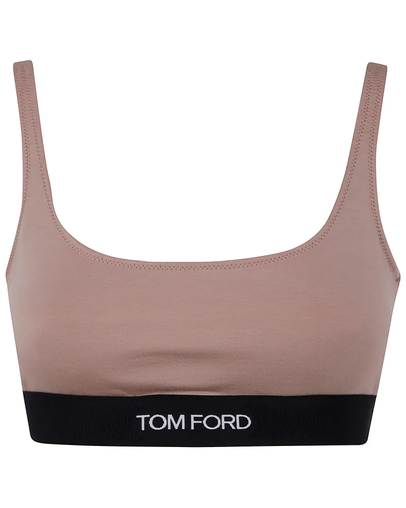 Tom Ford Modal "Signature" Bralette Pink
