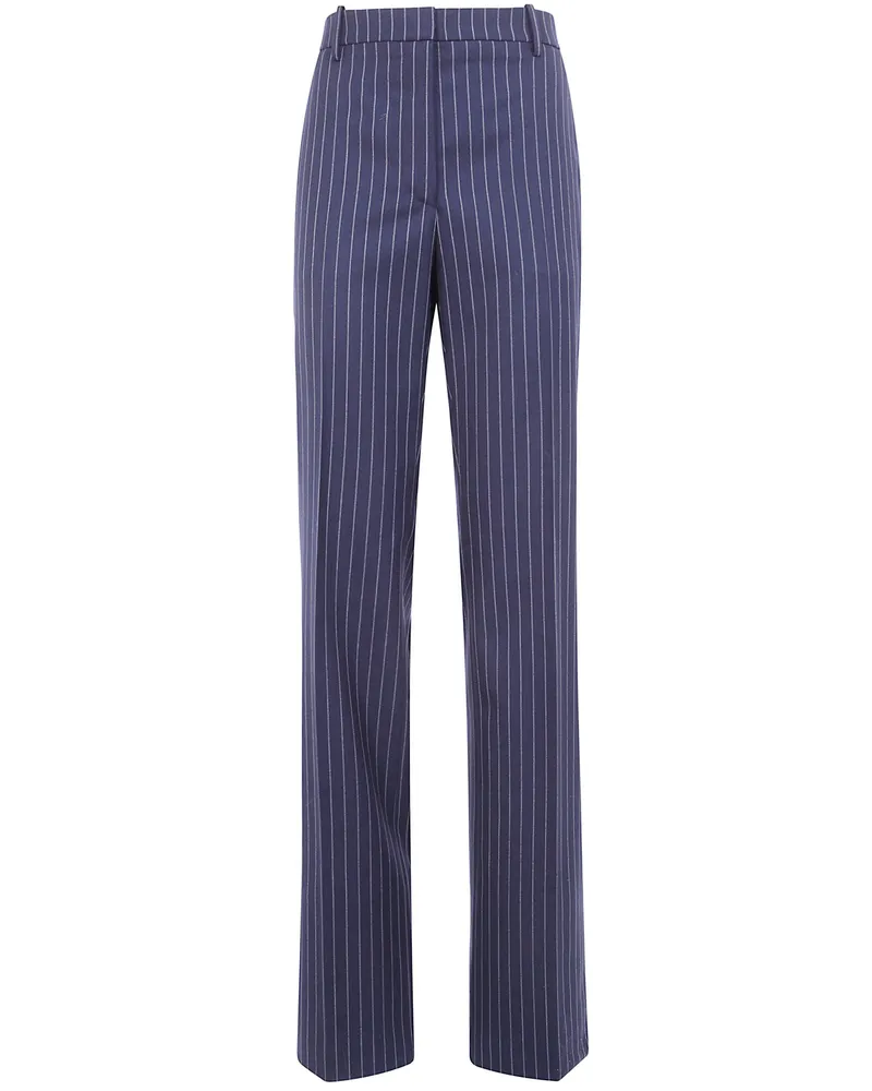 Tom Ford Trousers Corded Chalkstripe Blue