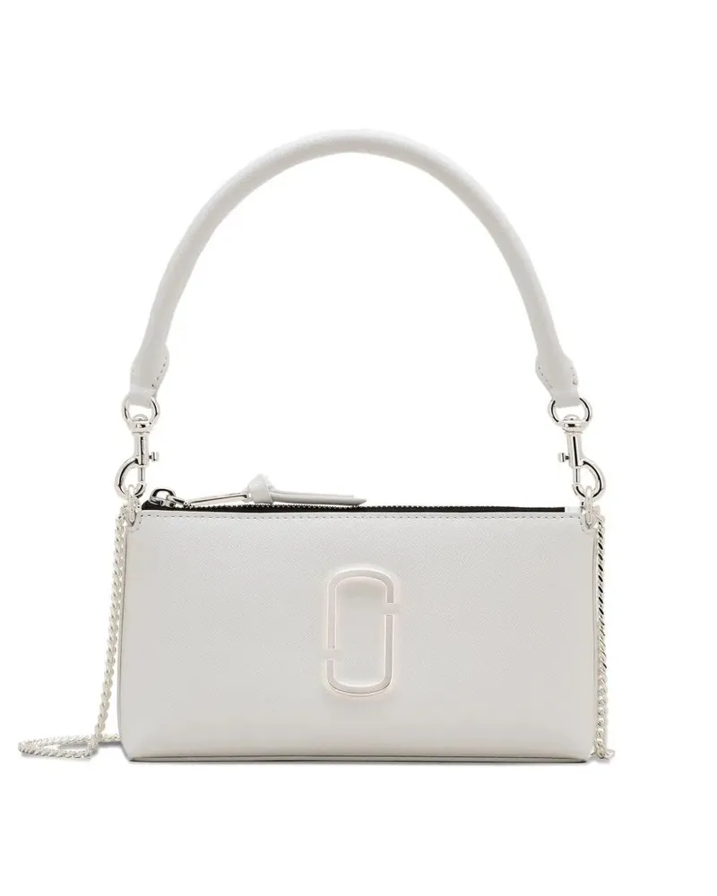 Marc Jacobs The Pochette Leather Snapshot White