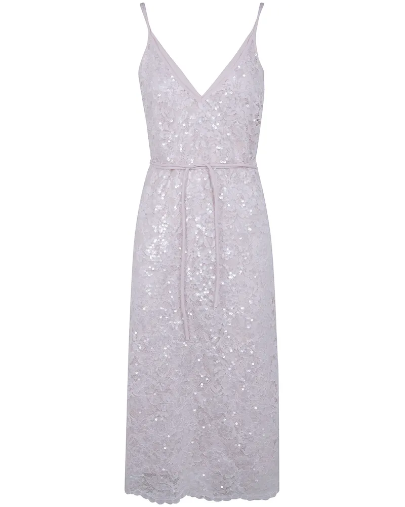 Twin-Set Midi Dress Pink