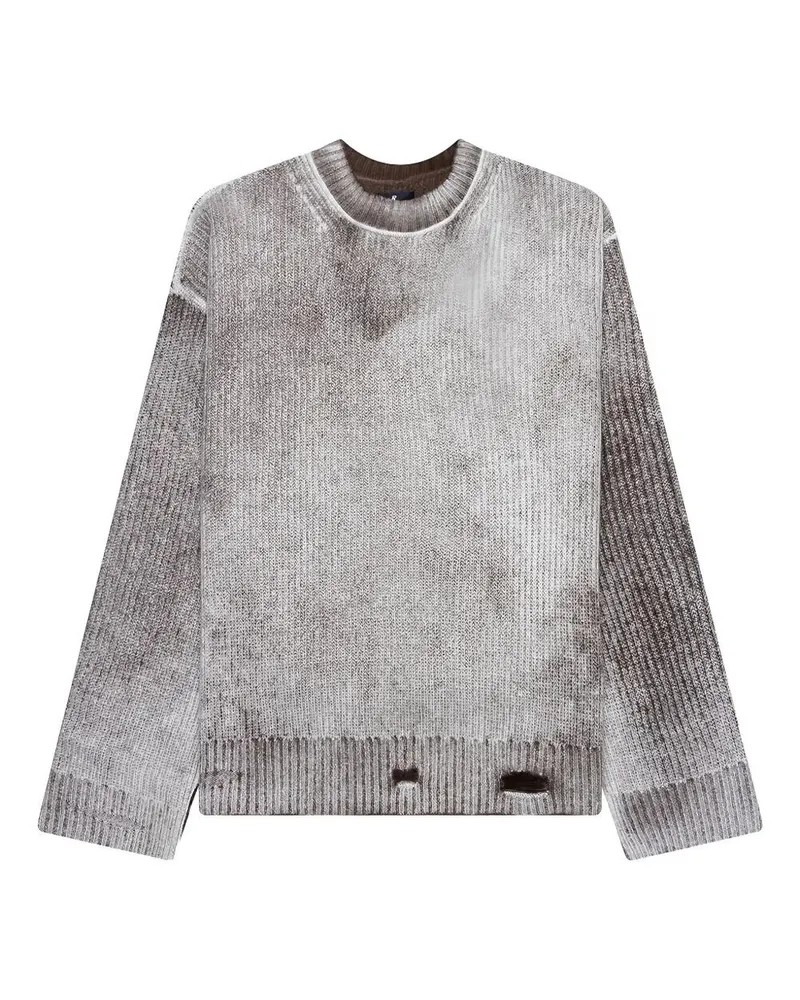 REPRESENT Reversible Fade Out" Knit Black