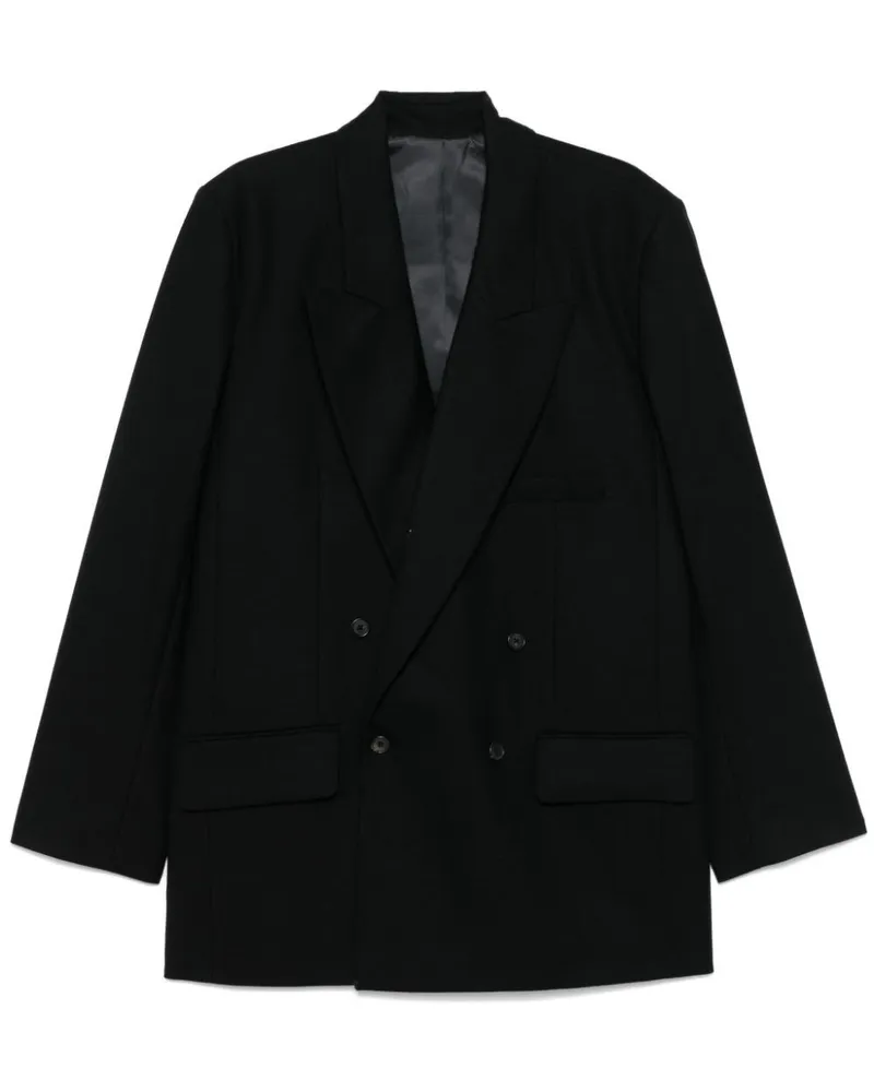 Michael Kors Boxy Double Breast Blazer Black