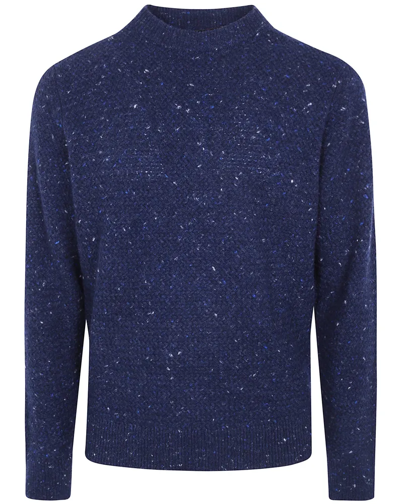 Filippo de Laurentiis Round Neck Sweater Blue