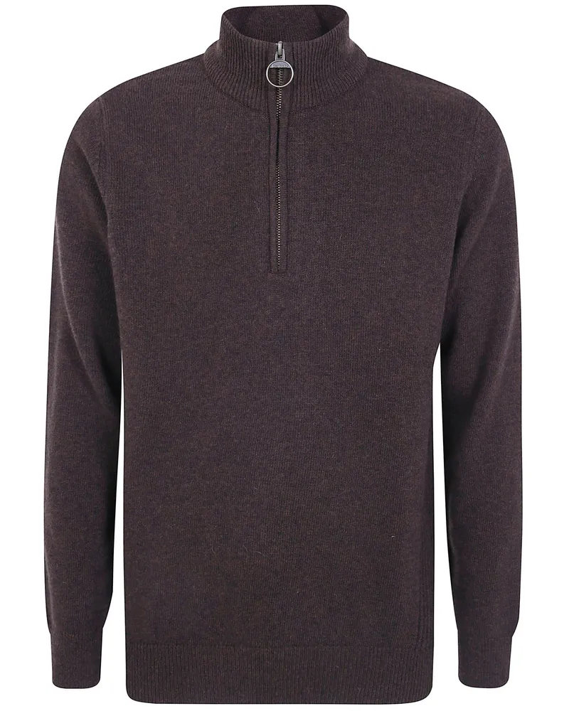 Barbour Half-Zip Knitwear "Holden Brown