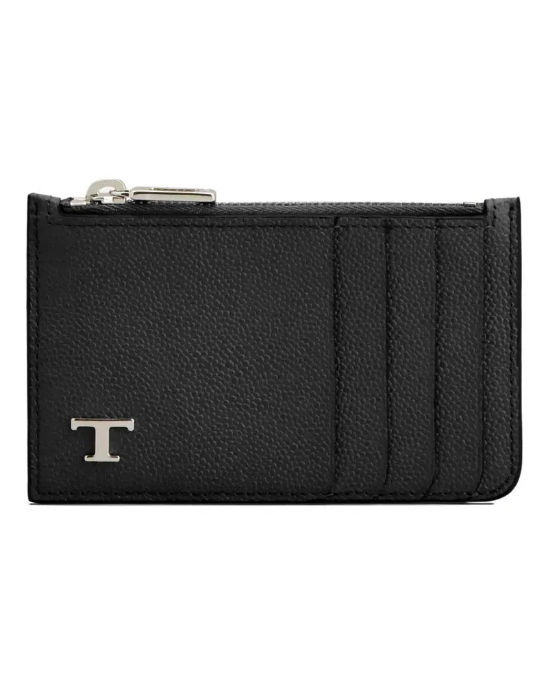 TOD'S Credit Card Holder Black