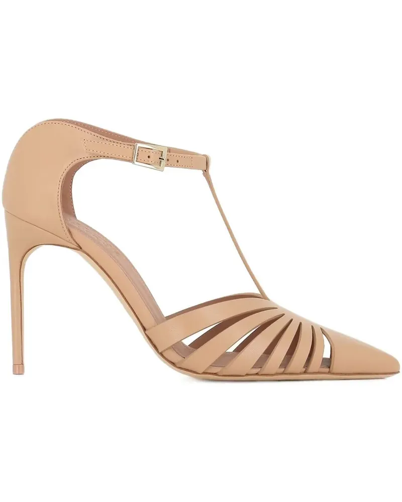 Malone Souliers Jennifer 90 Sandals Beige