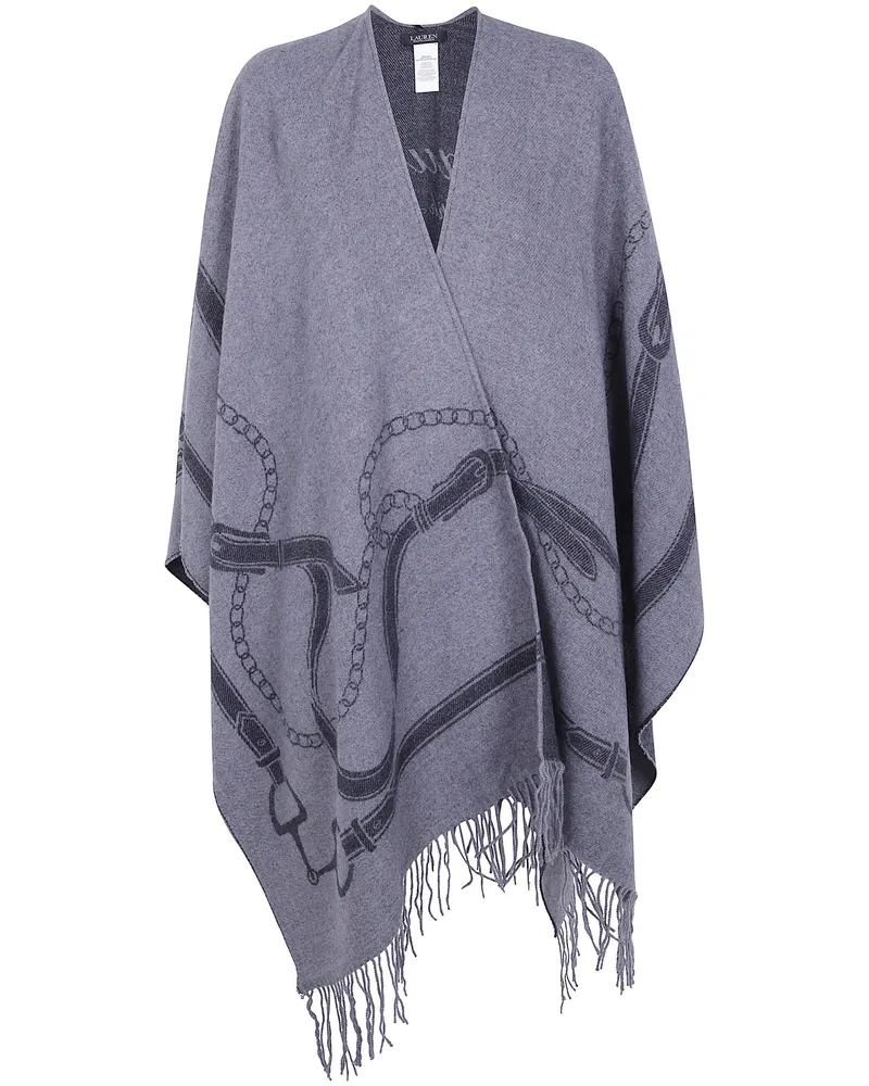 Ralph Lauren Poncho "Ruana Black