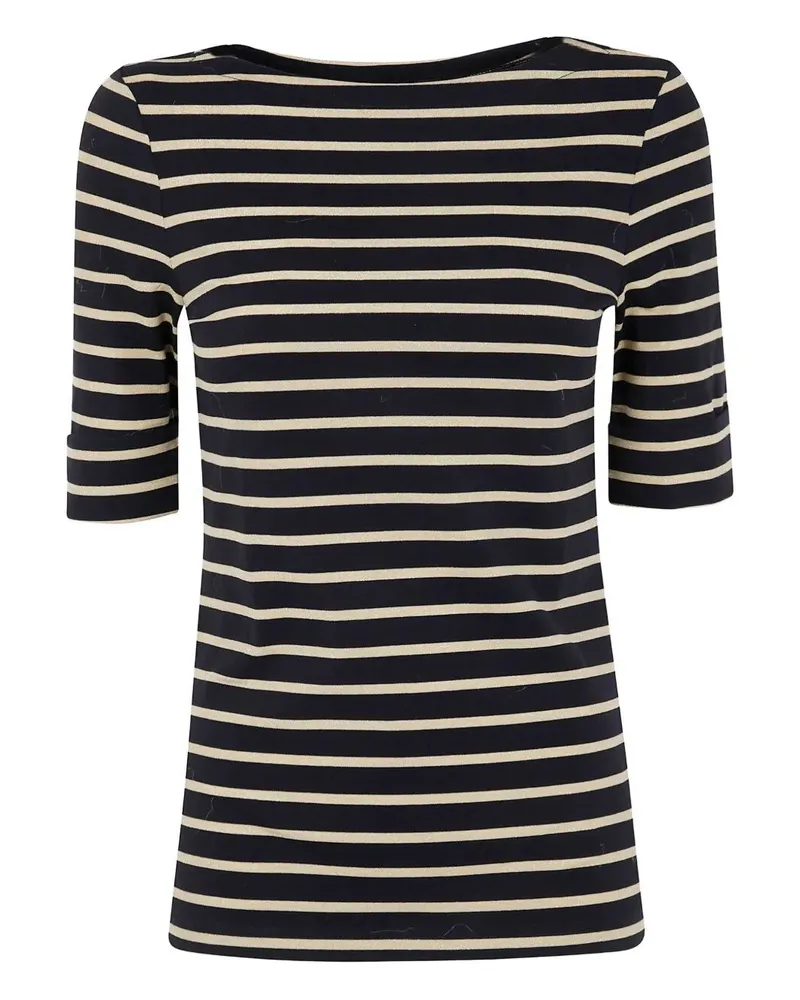 Ralph Lauren Judy" Mid Sleeves T-Shirt Black