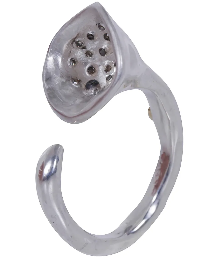 Rosa Maria Ring Silver "Sax 2 Metallic