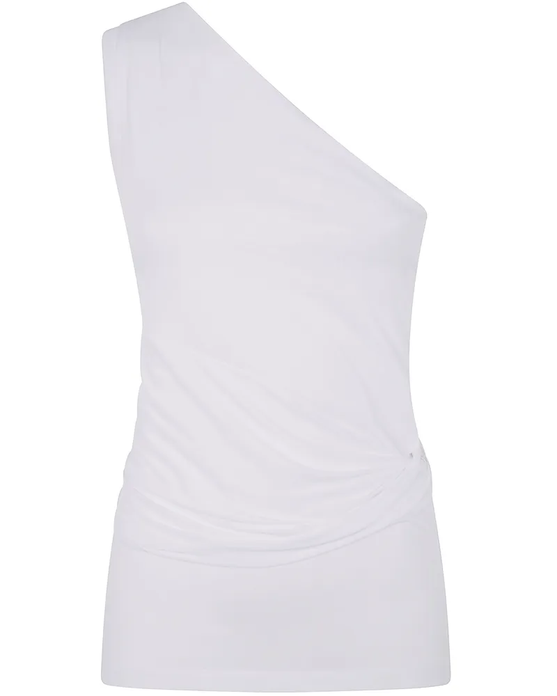 Patou One Shoulder Top By Patou White