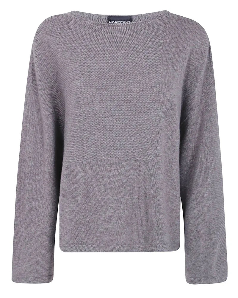 Emporio Armani Sweater Wool Cashmere Gray