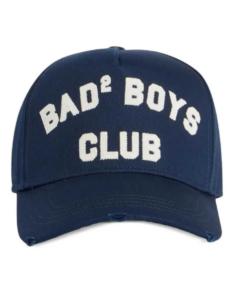 Dsquared2 Baseball Gabardine Cap Blue