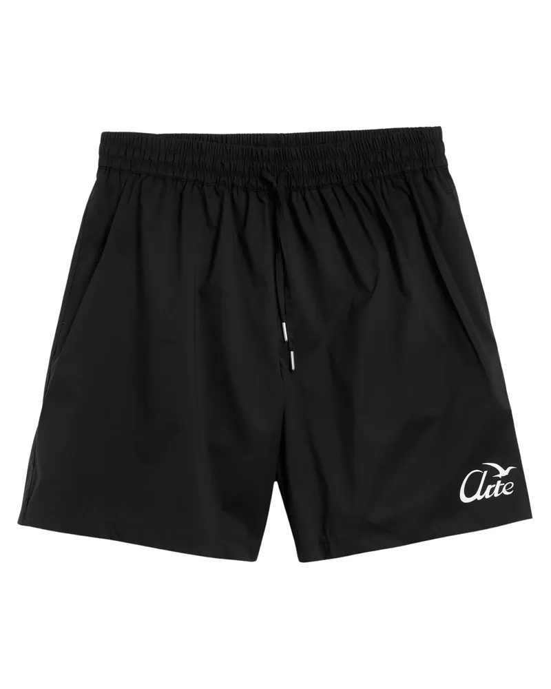Arte Antwerp Logo Birds Shorts Black