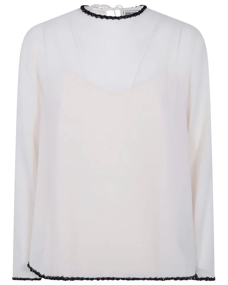Semicouture Blouse "Florinda Beige