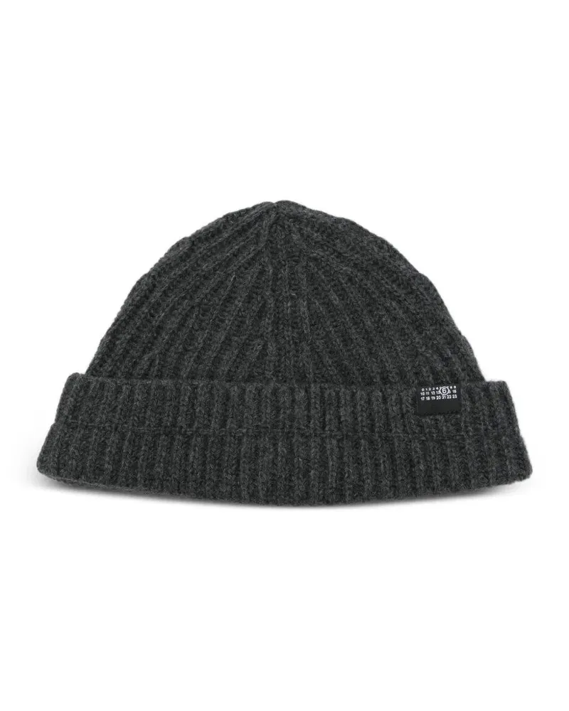 Maison Margiela Cappello In Maglia "Harbor Beanie Gray