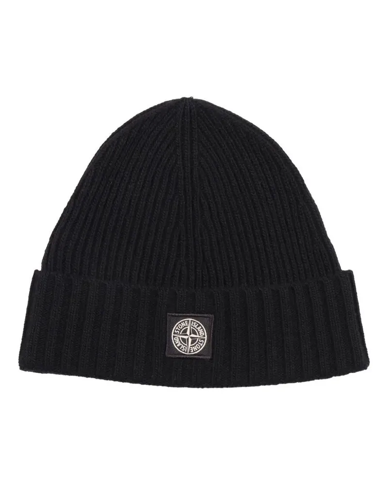 Stone Island Beanie Black