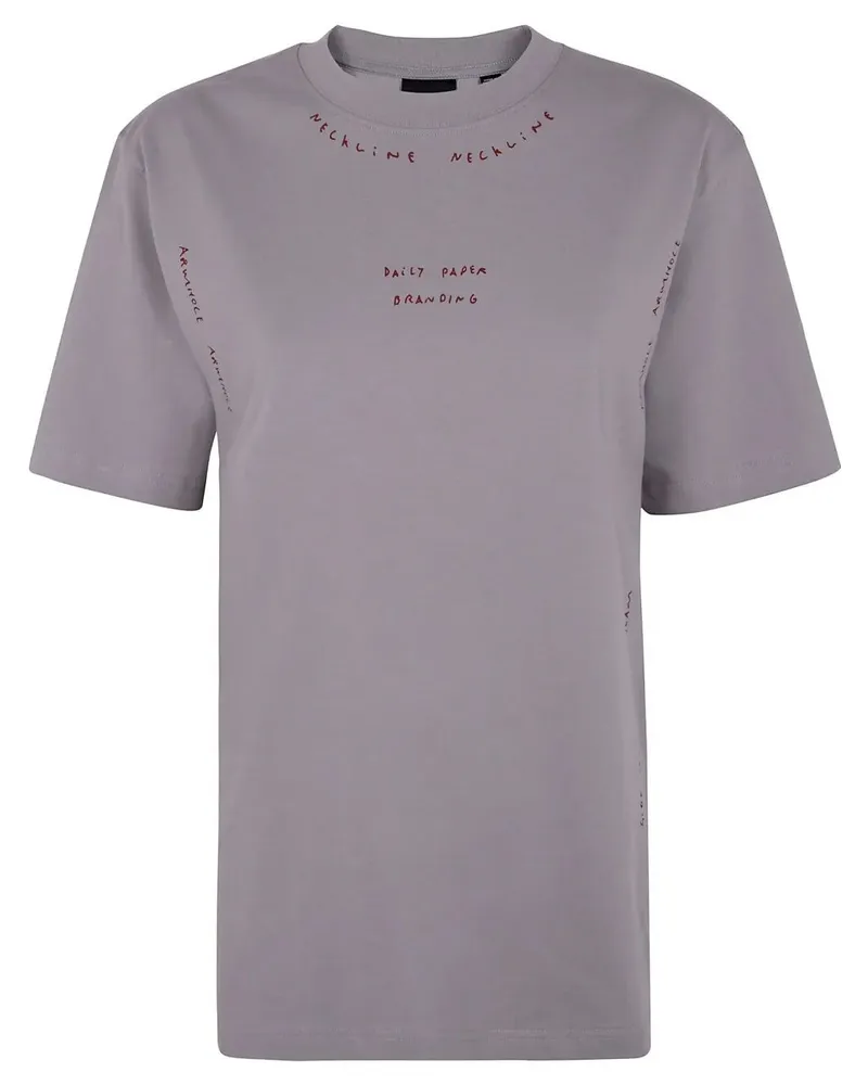 Daily Paper Written T-Shirt Gray