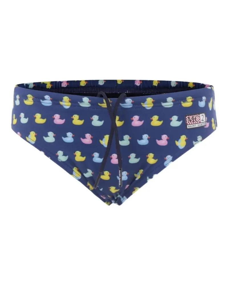 MC2 Saint Barth Billy Printed Lycra Boy Slip Multi