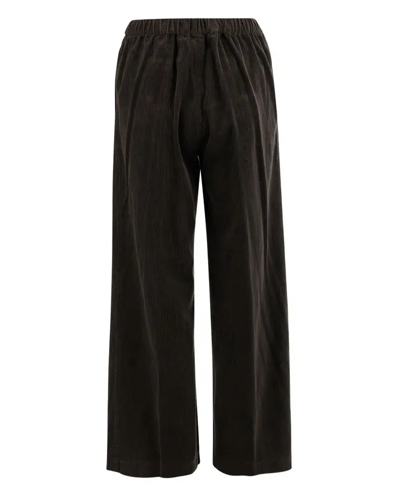 ASPESI Mod.0128" Elastic Waist Trousers Brown