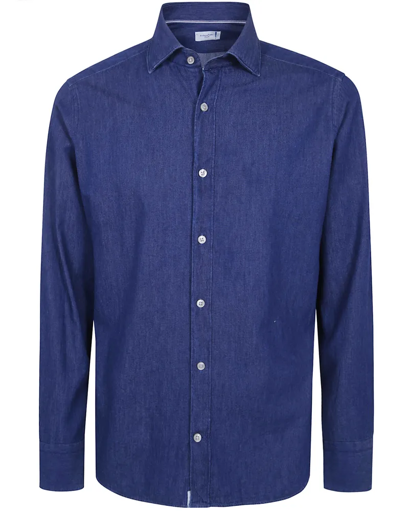 Tintoria Mattei Shirt Denim "Classic Blue