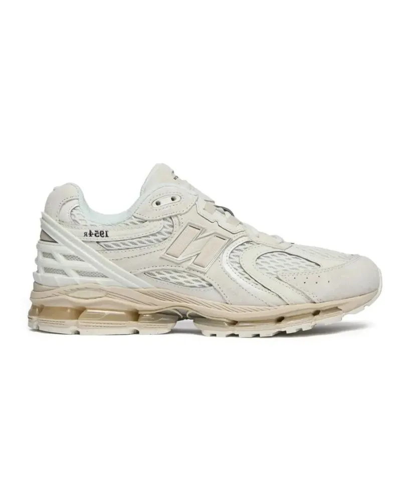 New Balance Trainers Pigskin Mesh Unisex Sneakers Gray