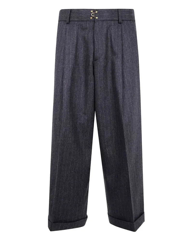kolor Pants 12' Wide Leg Classic Trousers Gray
