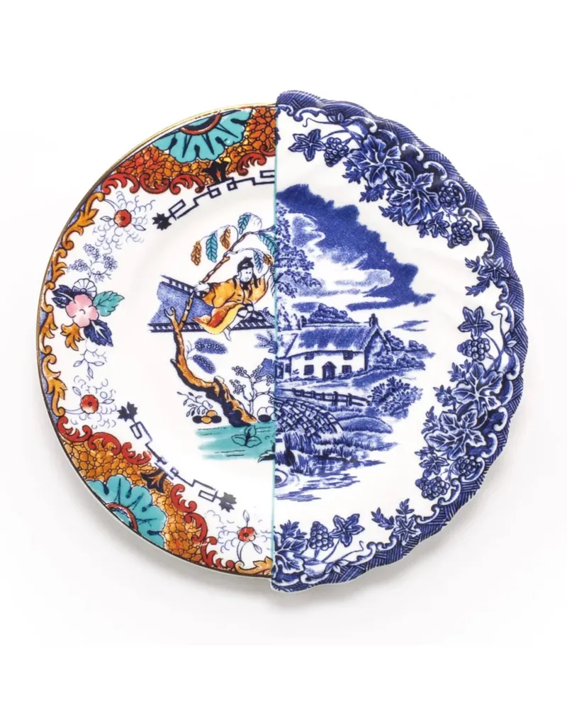 Seletti Hybrid Valdrada" Fruit Plate Cm 20 H 1.6 Multi