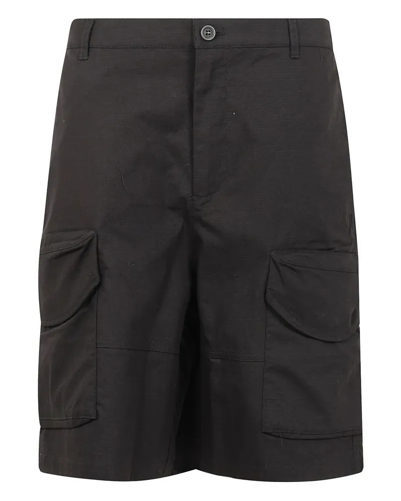 Daily Paper Cotton Cargo Shorts Black