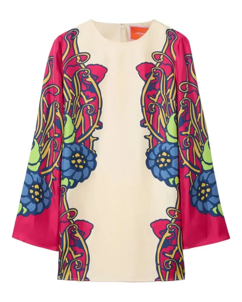 La DoubleJ Mini "Supremes" Swing Dress White