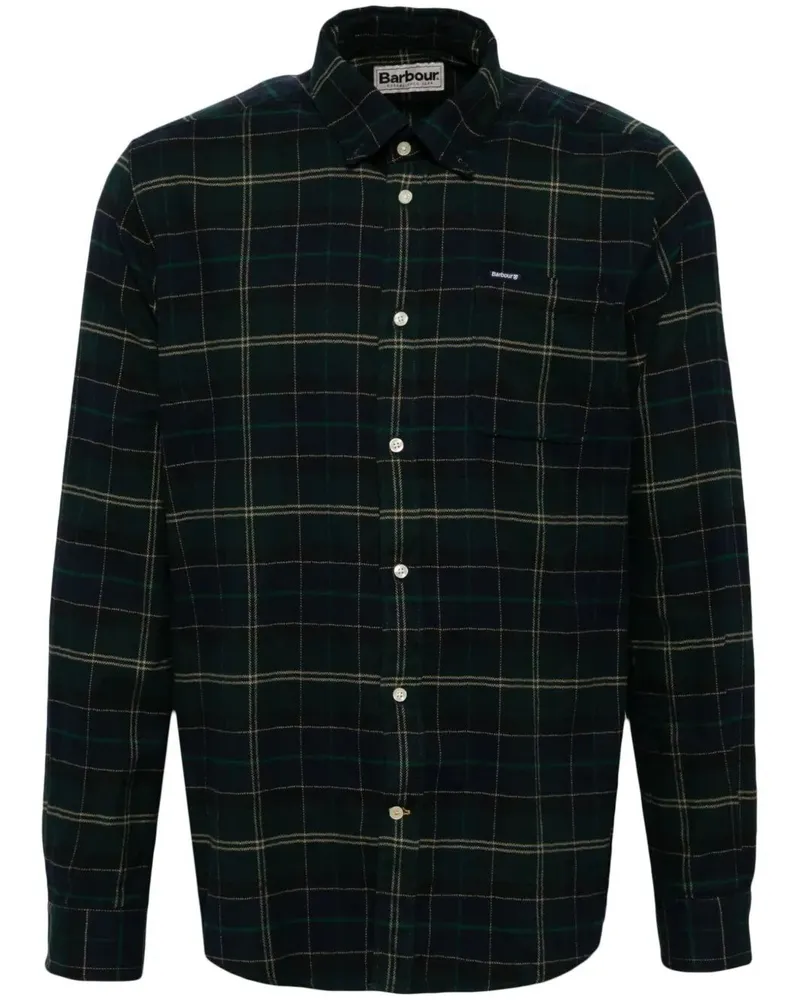 Barbour Kyeloch Tailored" Shirt Green
