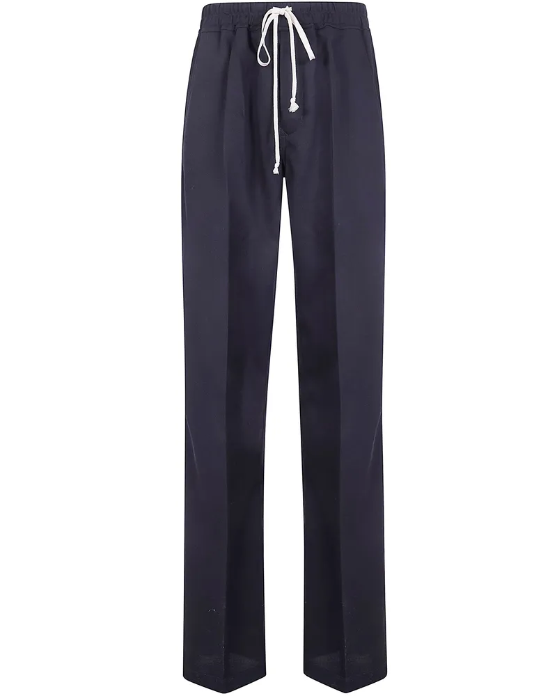 Rick Owens Dietrich Drawstring" Trousers Black