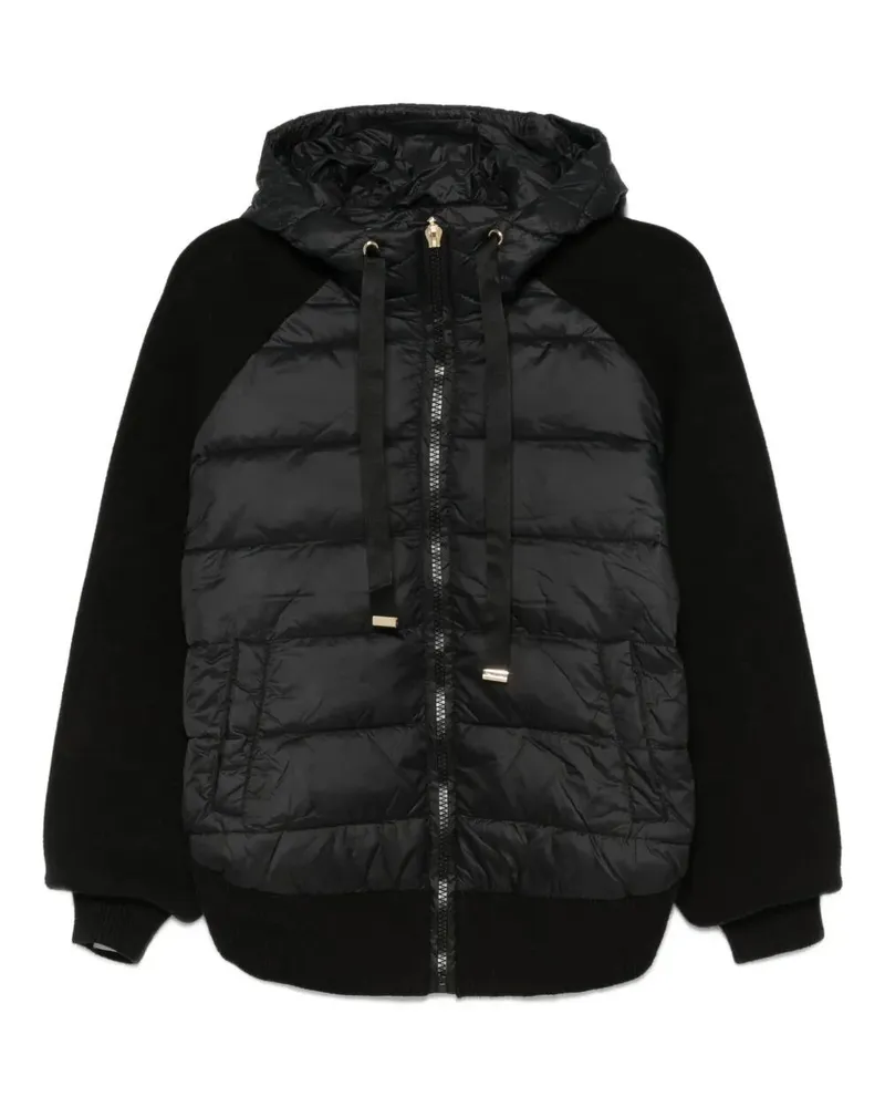 Twin-Set Bomber Padded Jacket Black