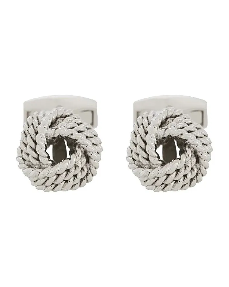Tateossian Knot' Cufflinks Metallic