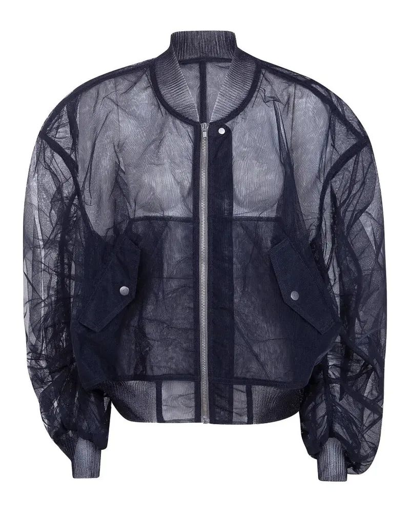 Rick Owens Bomber Secchia Flight Jacket Black