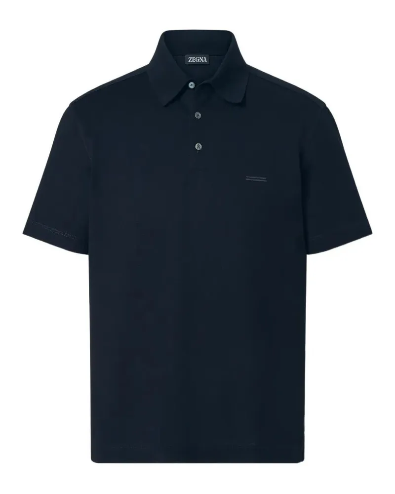 Ermenegildo Zegna Z Lux Leisurewear" T-Shirt Blue
