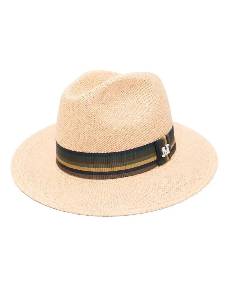 Max Mara Rodesia Rafia Hat Beige