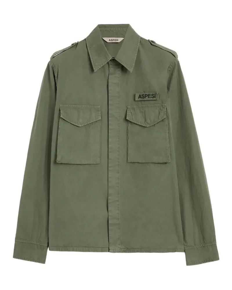 ASPESI Field Shirt' Shirt Green