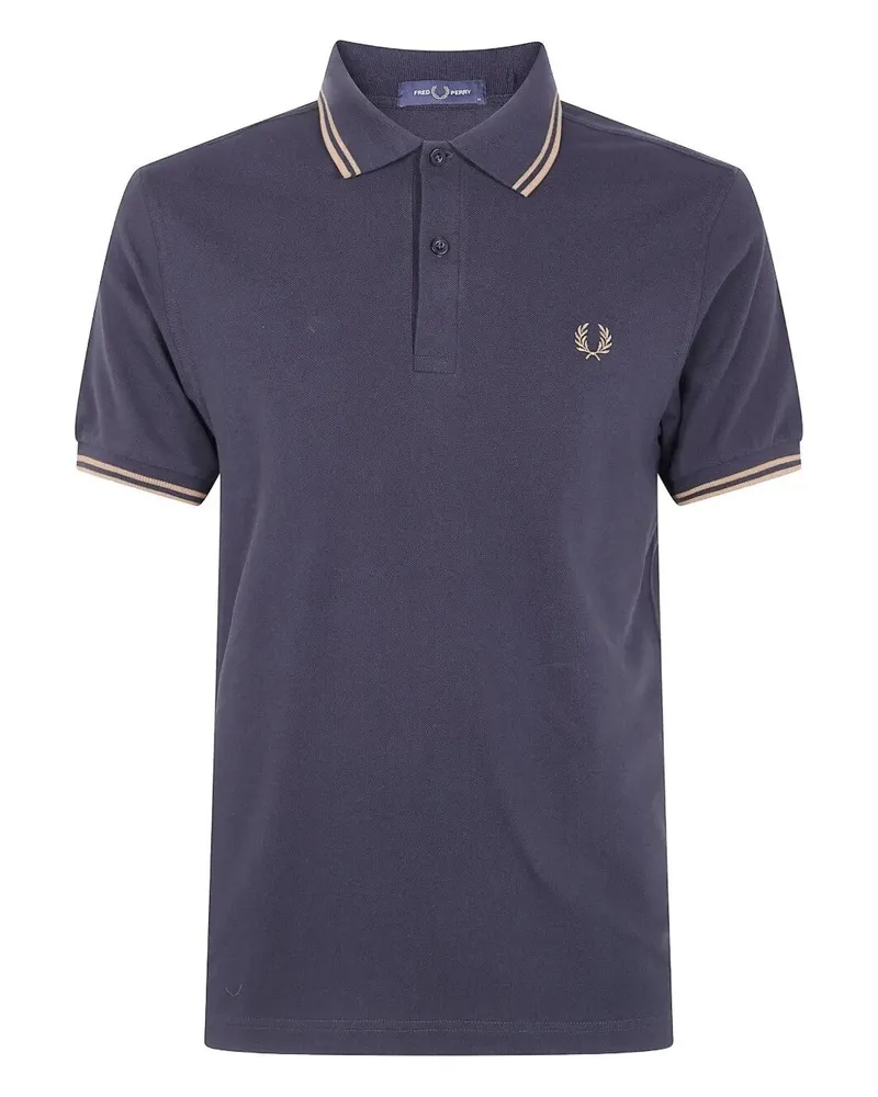 Fred Perry Fred Perry" Twin Tipped Fred Perry Shirt Black