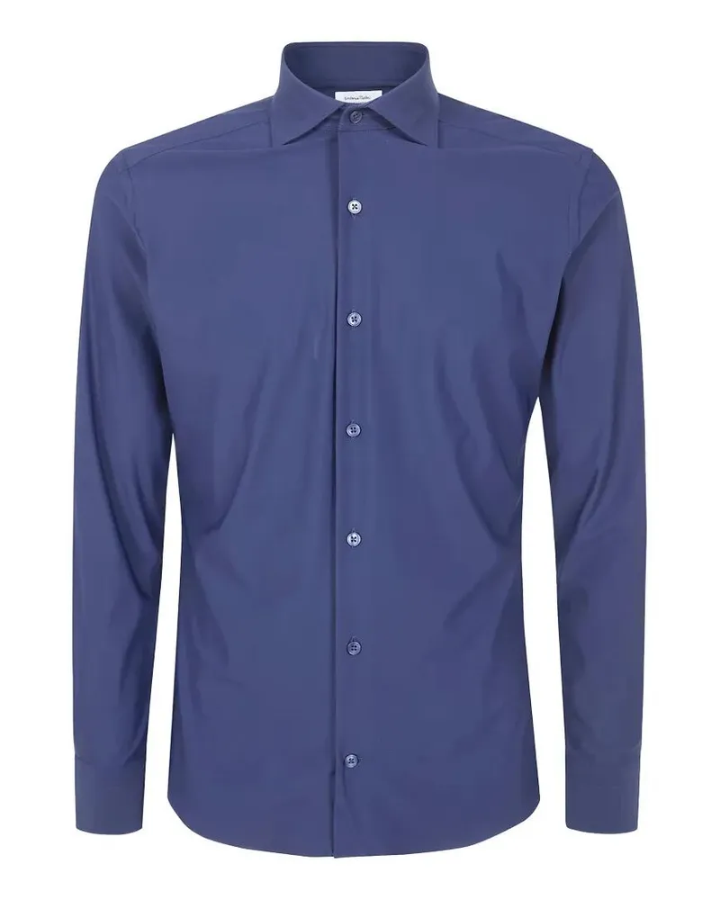 Tintoria Mattei Technical Shirt Blue