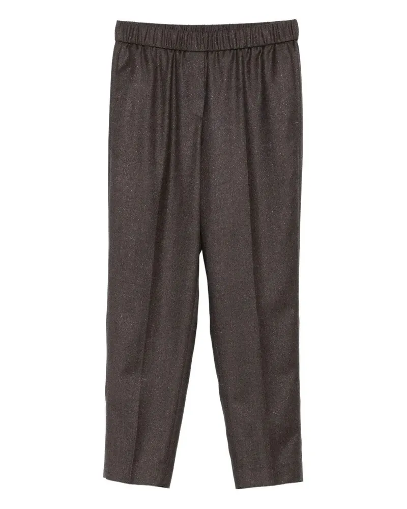 Peserico Classic Trousers Brown