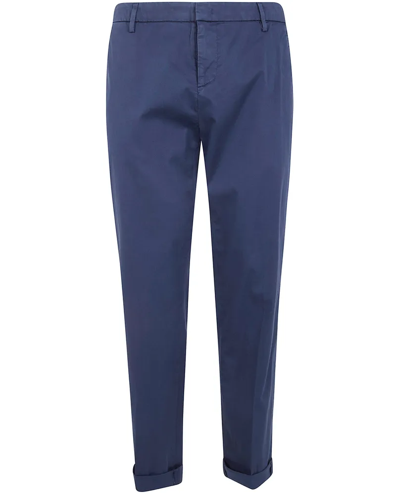 Dondup Regular Chino Gaubert Relax Trousers Blue