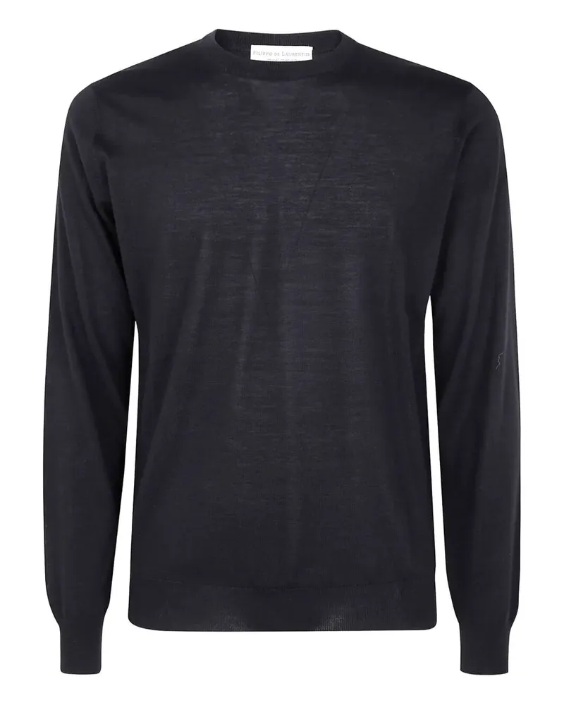 Filippo de Laurentiis Crew Neck Sweater Black