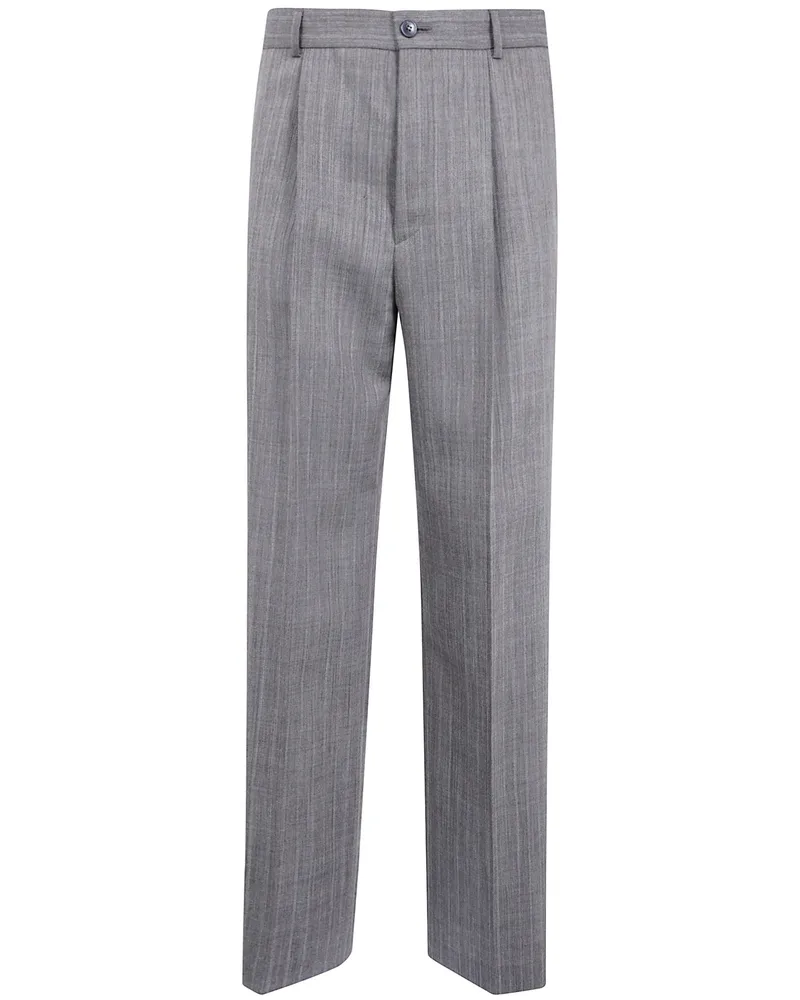 Dries van Noten Pants Wool "Penrud Gray