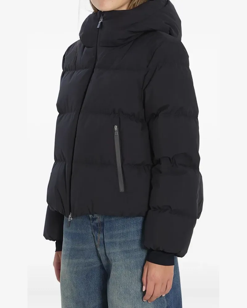 Herno 2Layers" Short Jacket Black