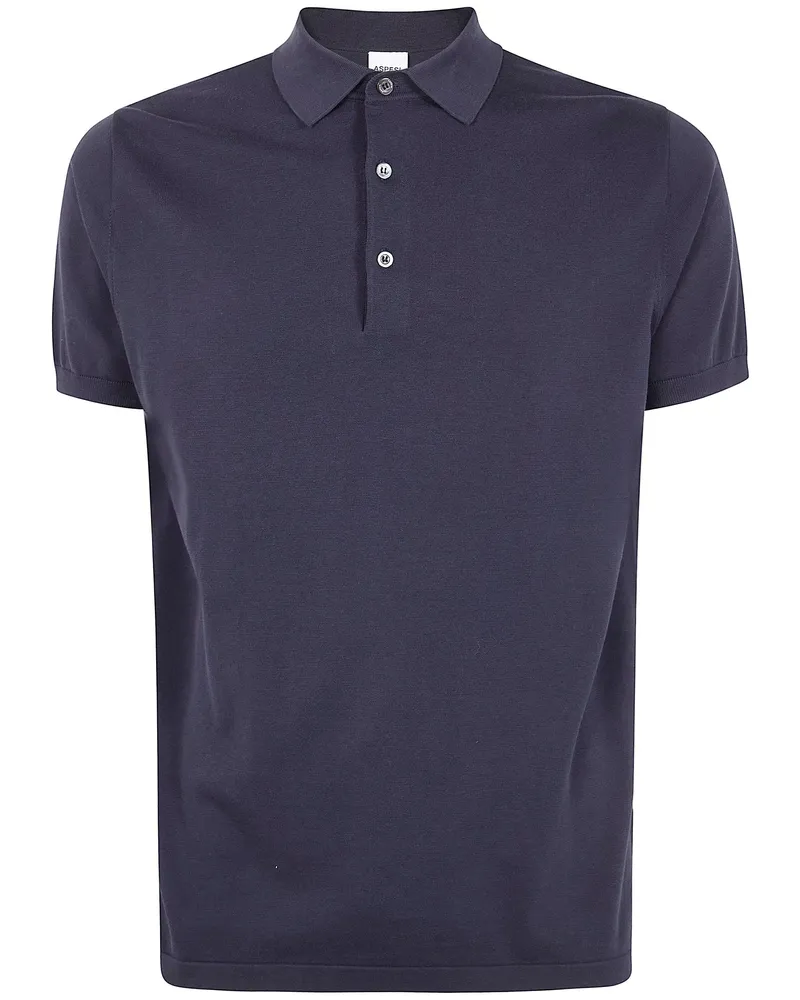 ASPESI Polo Shirt Blue