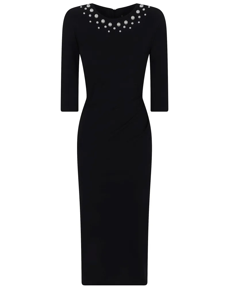Chiara Boni Dress Midi Zip "Shire Black