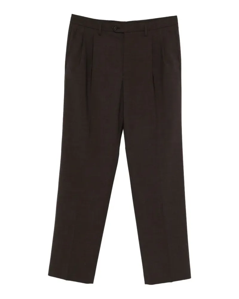Maison Margiela Straight Leg Trousers Brown