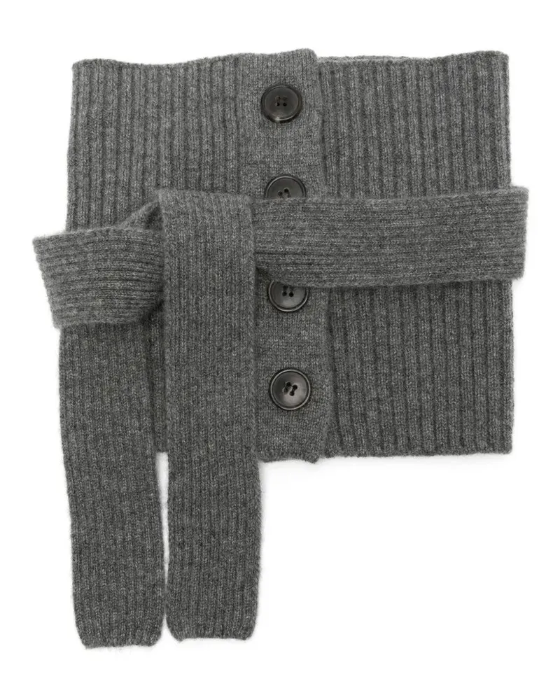 Dries van Noten Scarf Cashmere "Merlin Gray